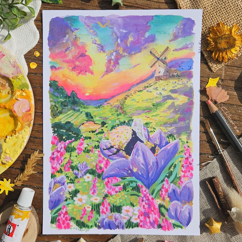 🐝Le Gardien du Champ Arc-en-Ciel 🌈