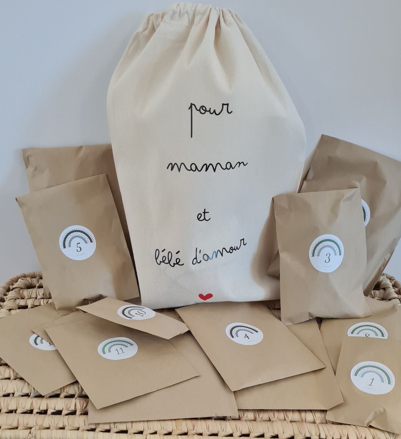 13 cadeaux - 3 derniers mois (du 7ème mois de grossesse jusqu&#39;à la naissance)