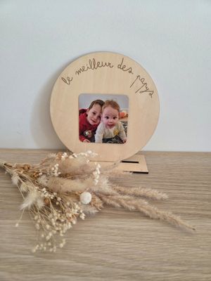 Pancarte sur socle personnalisée papy