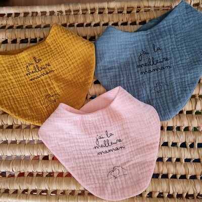Bavoir 100% personnalisable