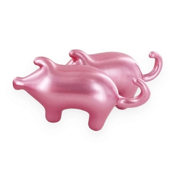 Perle de bain cochon rose