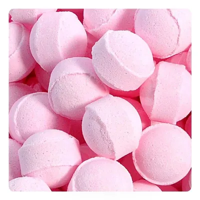 Mini-billes effervescentes parfum rose