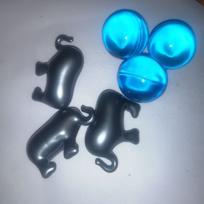 Duo de perles de bain fleur de lotus et éléphant coco