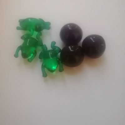 Duo de perles de bain
