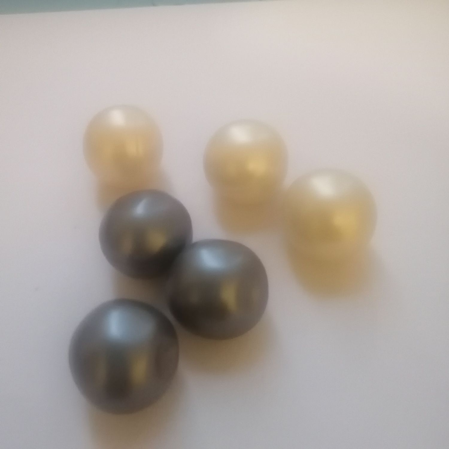 Duo de perles de bain marine-coco 
