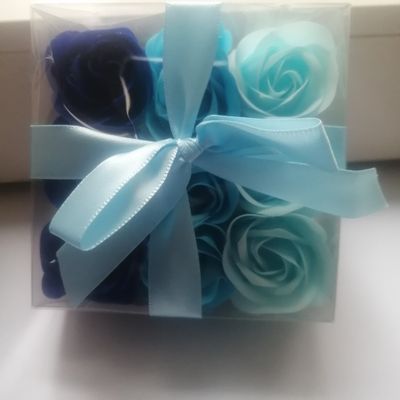 Boîte de 9 Roses de Savon