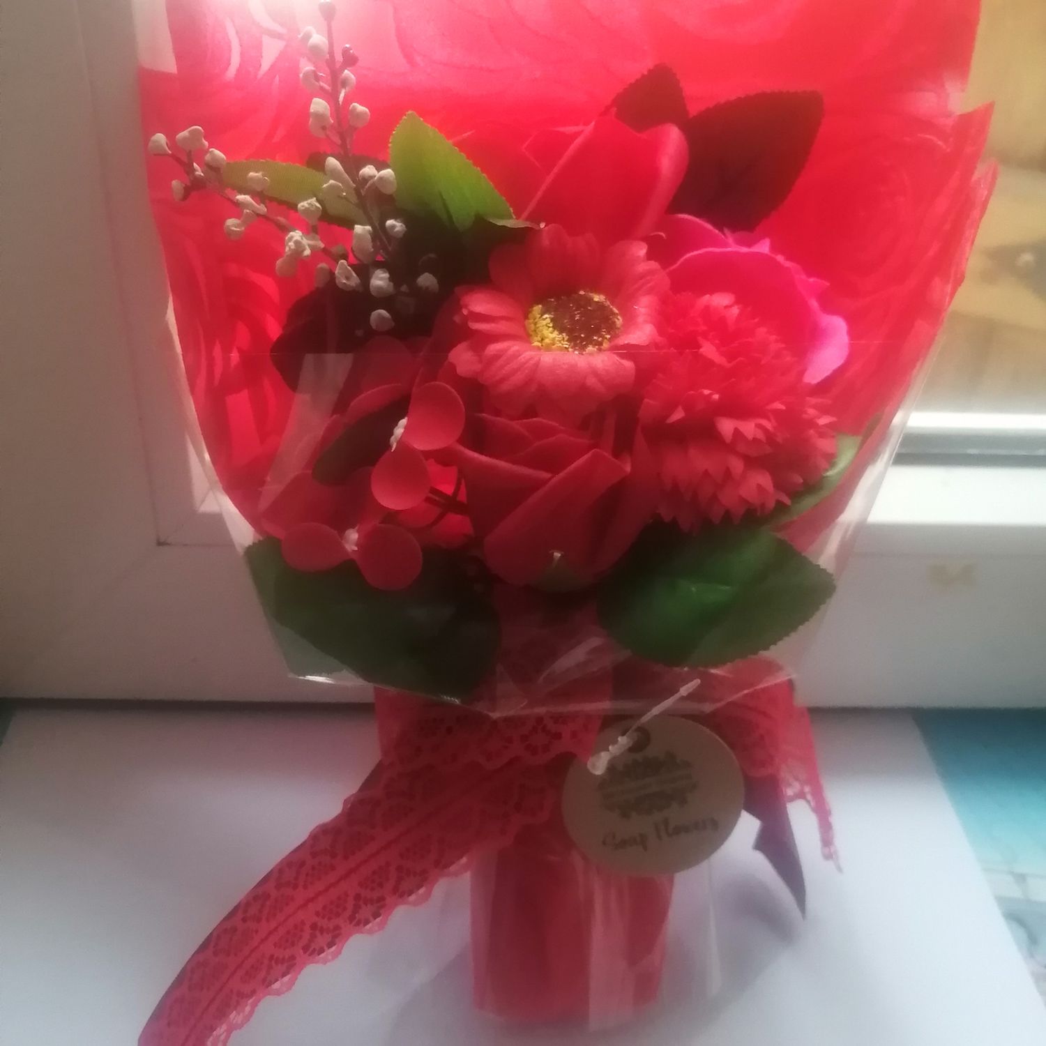 Bouquet de Savon Rouge