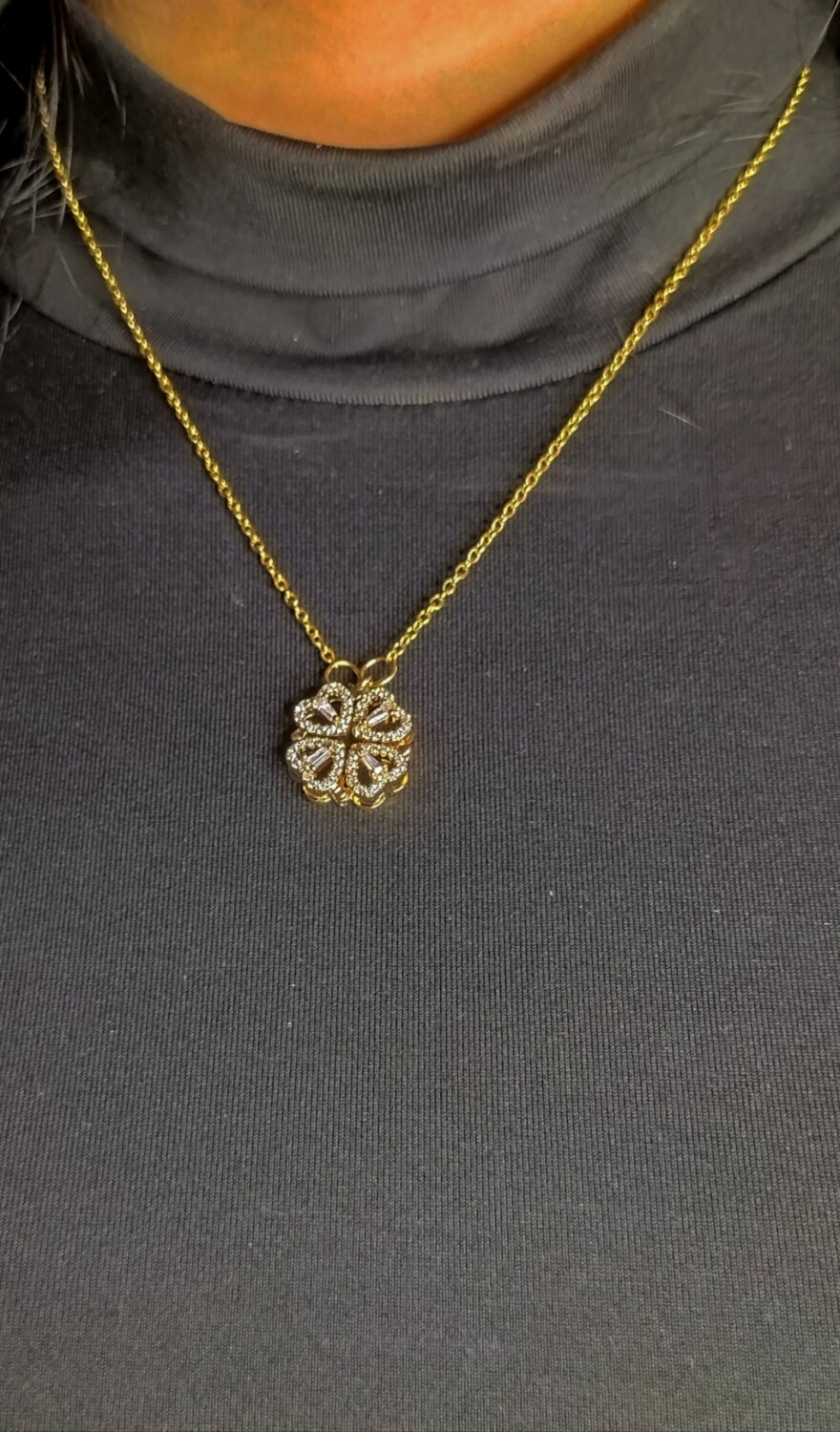 Lorelei necklace×gold