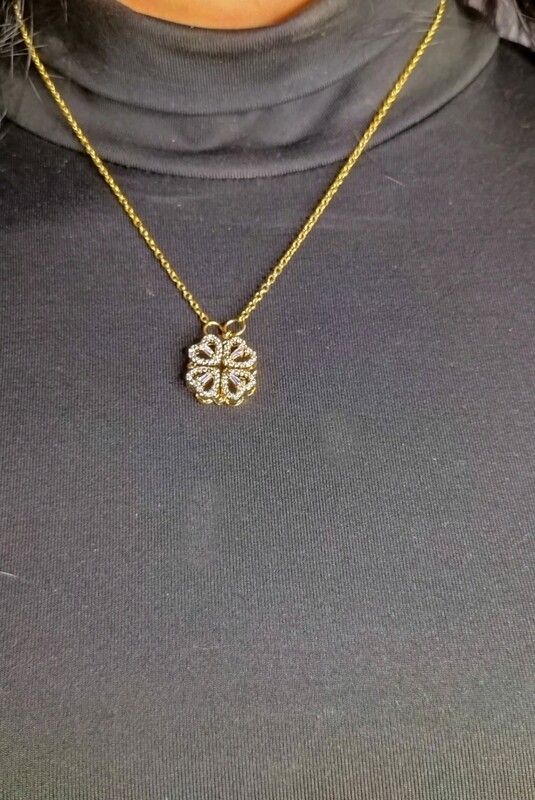 Lorelei necklace×gold