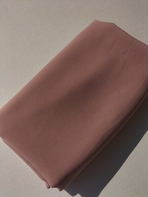 Rose Pink Dual Fabric Luxury Hijab