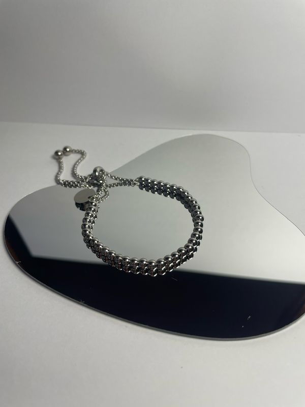 Abiha Bracelet x silver