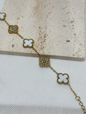 Noreen bracelet×mother of pearl
