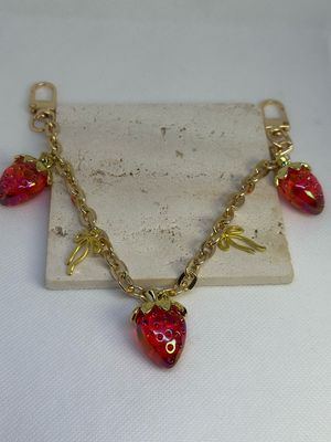 Strawberry Bag Charm