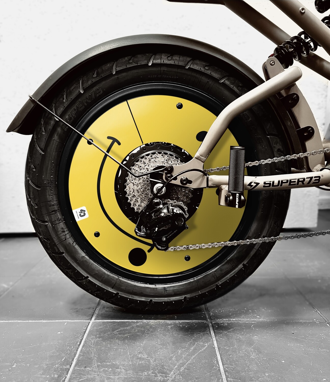 Forty Customs Smily Rear Wheel Aero disc