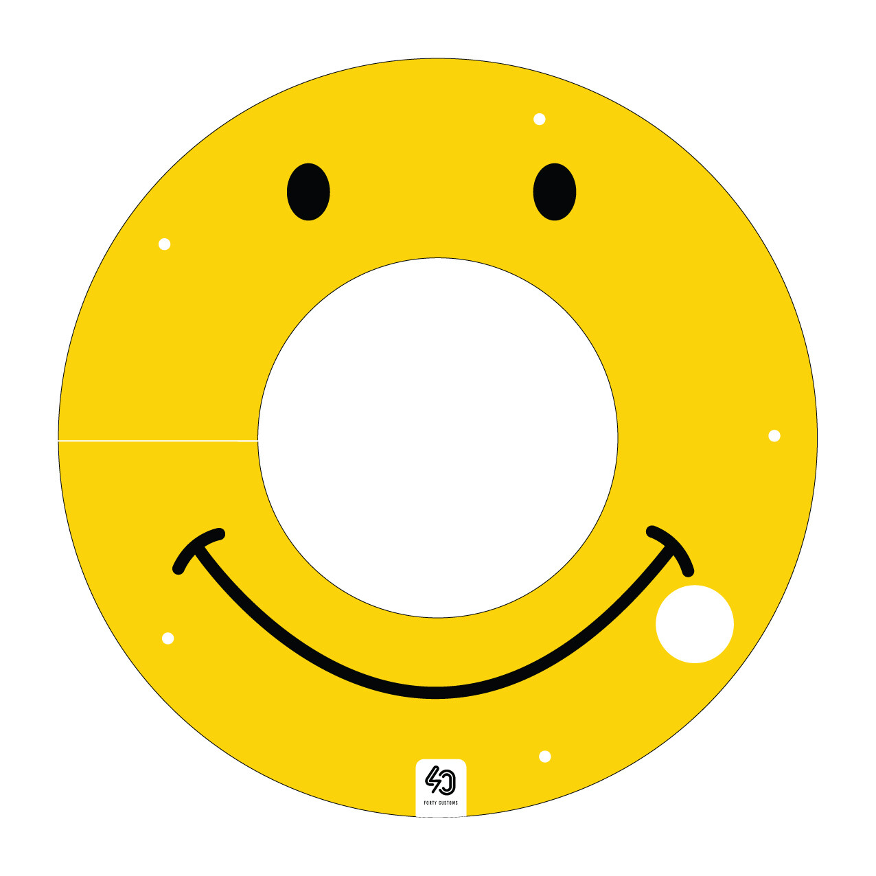 Forty Customs Smily Rear Wheel Aero disc