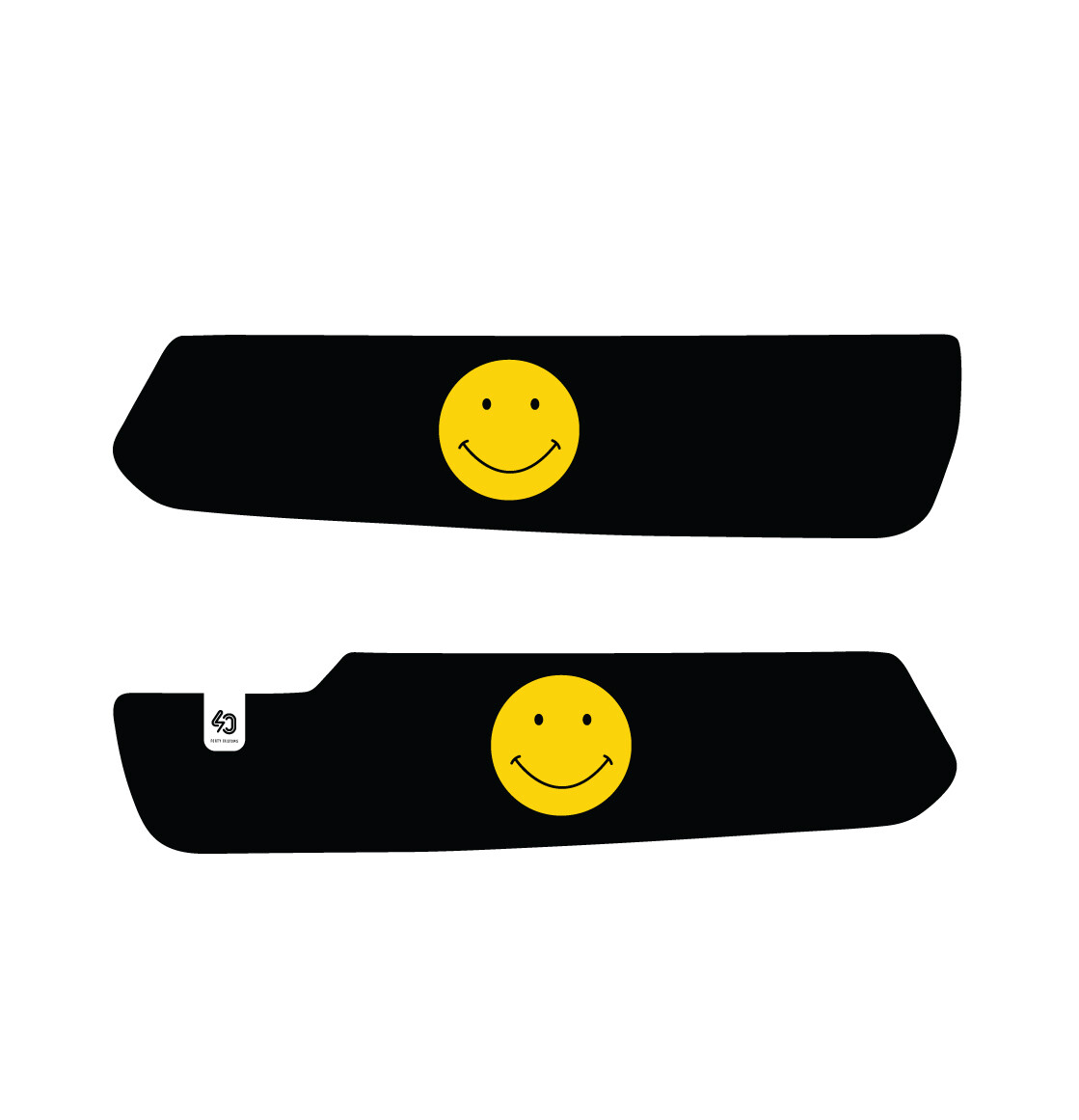 Forty Customs Smily Battery Decals Z series