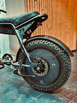 Forty Customs ZX, Z-Adventure Rear mudguard fender