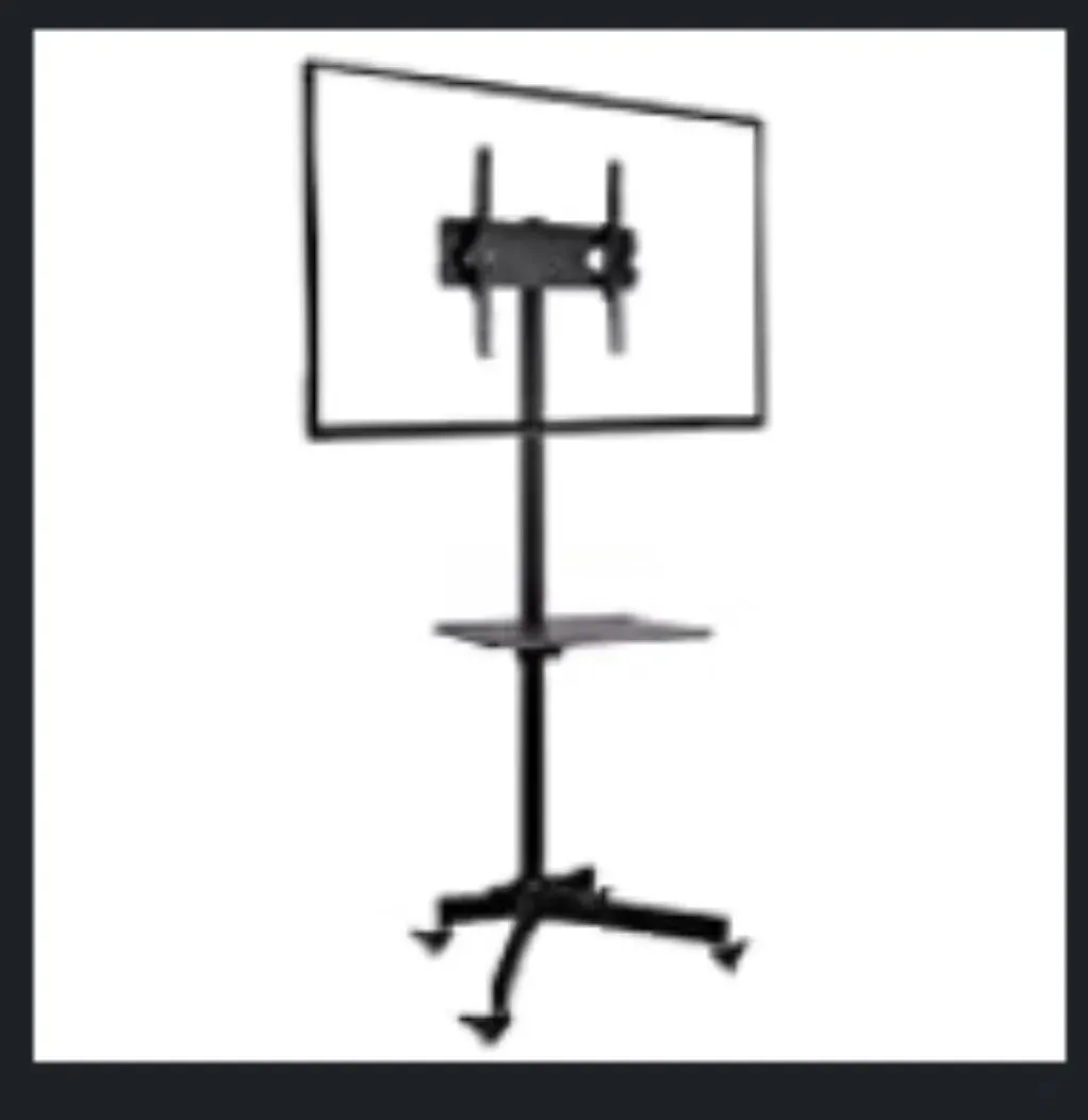 Supporto TV da pavimento con ruote Carrello Staffa