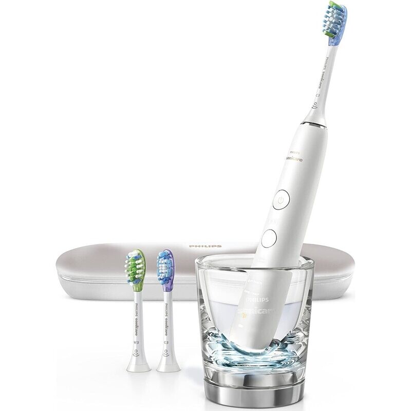Philips Sonicare DiamondClean Smart 9300 Rechargeable Electric Power Toothbrush, White, HX9903/01