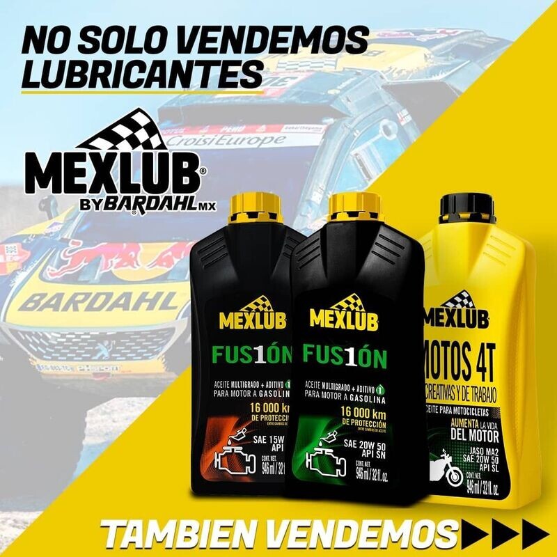 LUBRICANTES Y ADITIVOS PARA MOTOR MEXLUB