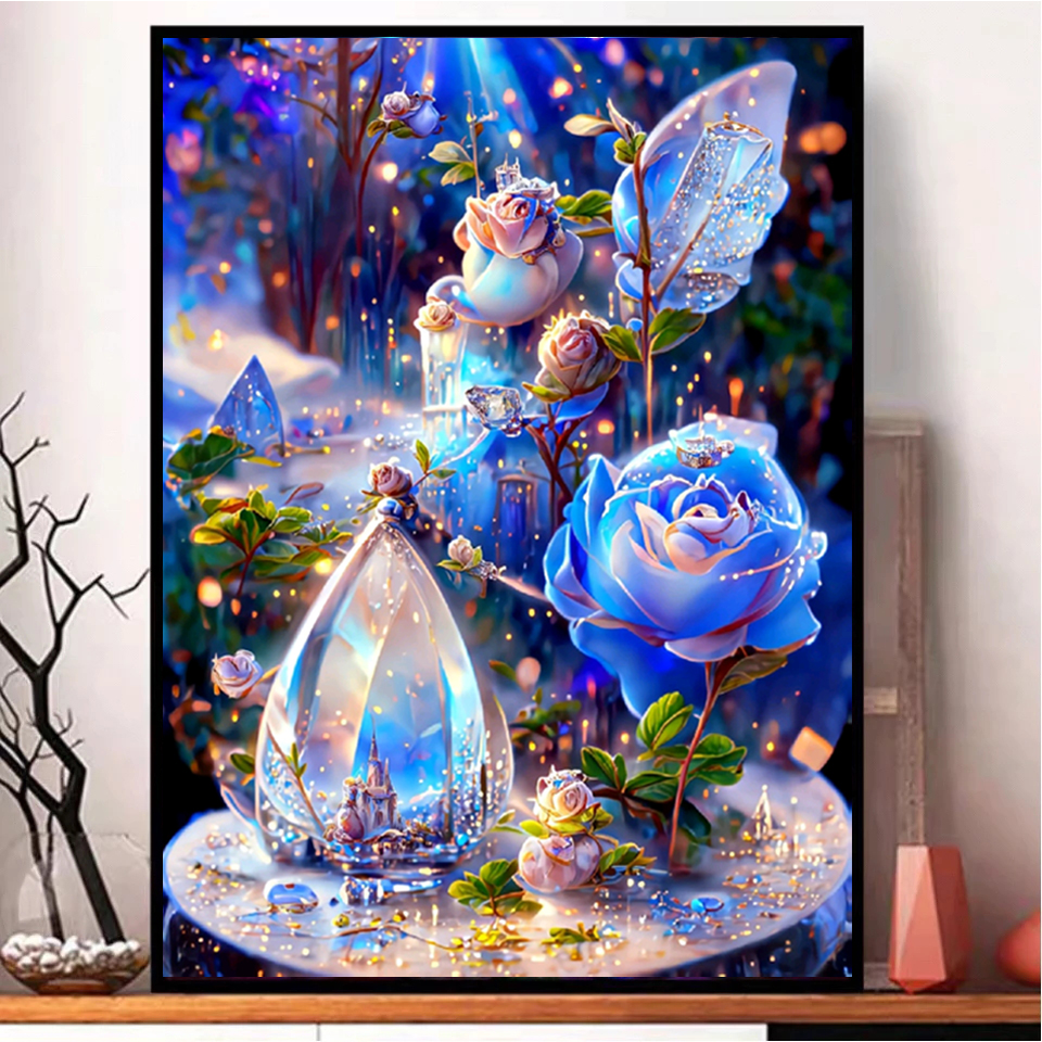 Magic Flowers - Diamonds Painting kit