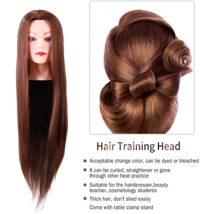 TETE MALLÉABLE (Cheveux Naturel)