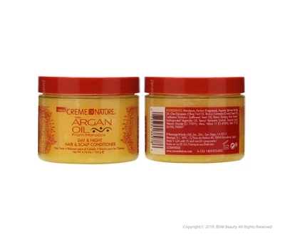 CREAM OF NATURE ARGAN HUILE(Dry &amp; Night &amp; Hair Conditioner)