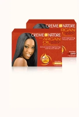 CREAM OF NATURE AGRAN HUILE ( Cream No-lye Relaxer) SUPER