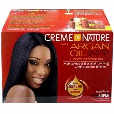 CREAM OF NATURE AGRAN HUILE ( Cream No-lye Relaxer) SUPER