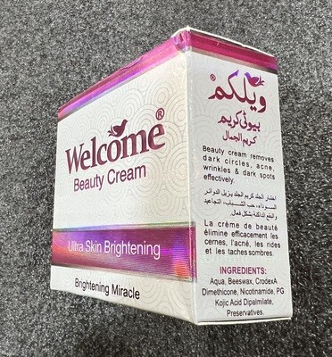 WELCOME CREAM