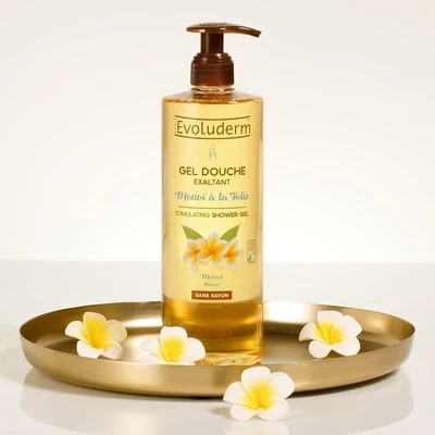 EVOLUDERM GEL DOUCHE (monoi a la folie)