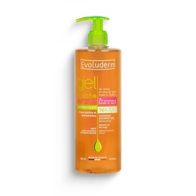 EVOLUDERM GEL DOUCHE SURGRAT HYDRATANT