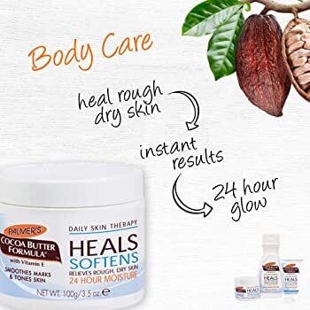 CREAM COCOA BUTTER PALMER’S( heals softens)