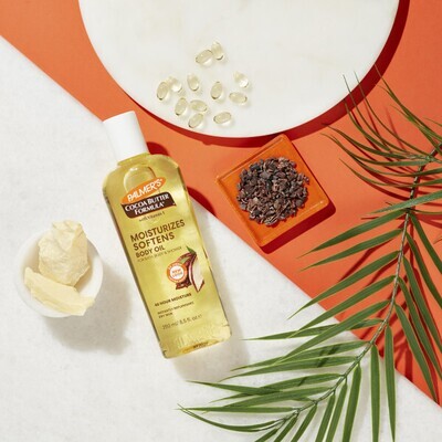 HUILE COCOA BUTTER PALMER’S( moisturizes softens)