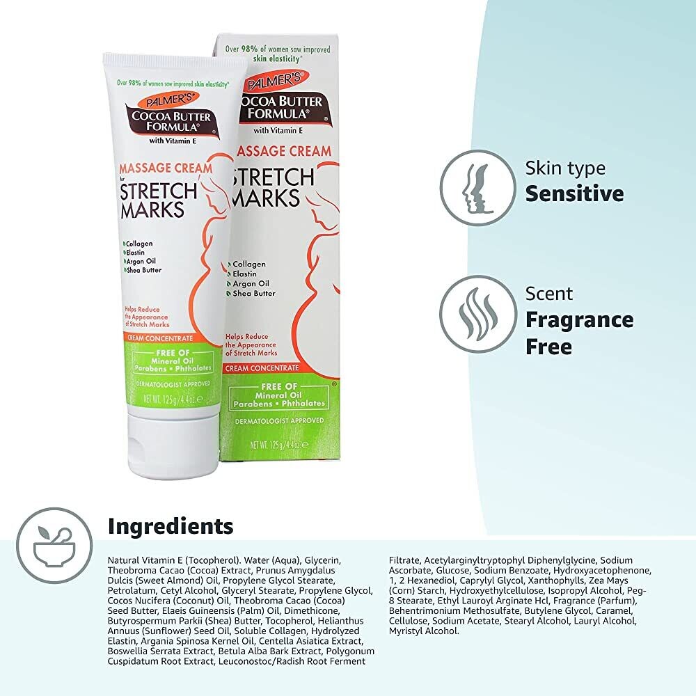 CREAM COCOA BUTTER MASSAGE ( stretch marks)