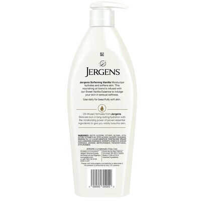 JERGENS SOFTENING VANILLA