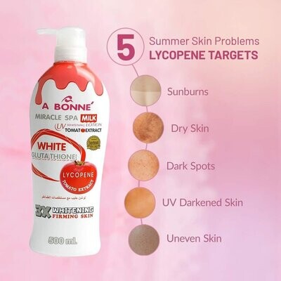 A BONNÉ LAIT MIRACLE SPA PLUS GLUTATHIONE Tomato Extract