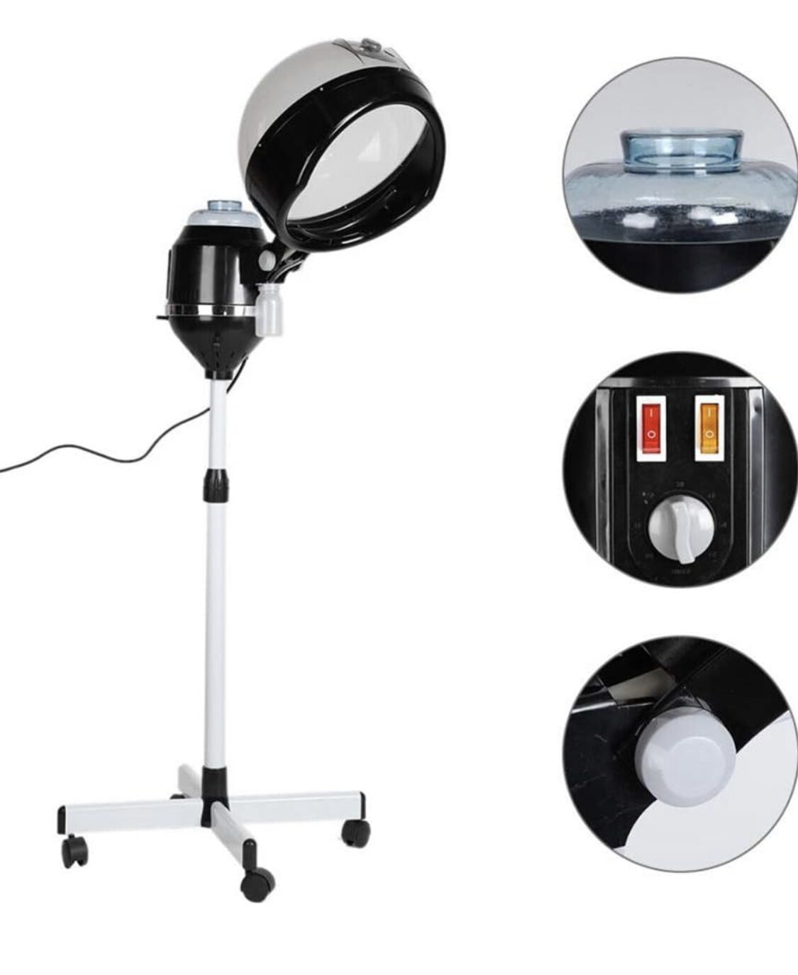 CASQUE À VAPEUR POUR LE SALON COIFFURE