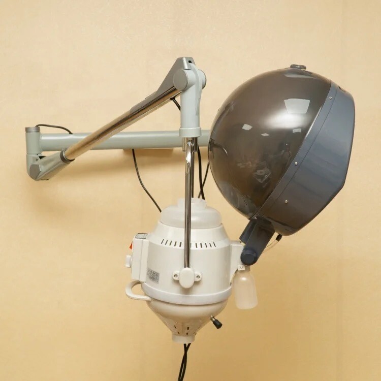 CASQUE-VAPEUR MURALE POUR LE SAOLN COIFFURE