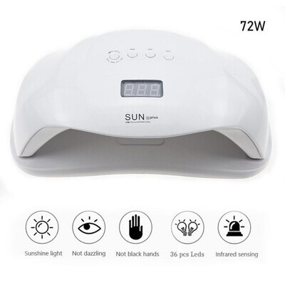 UV-LAMP SÉCHOIR POUR ONGLE ET VENIR 2EN1 72W