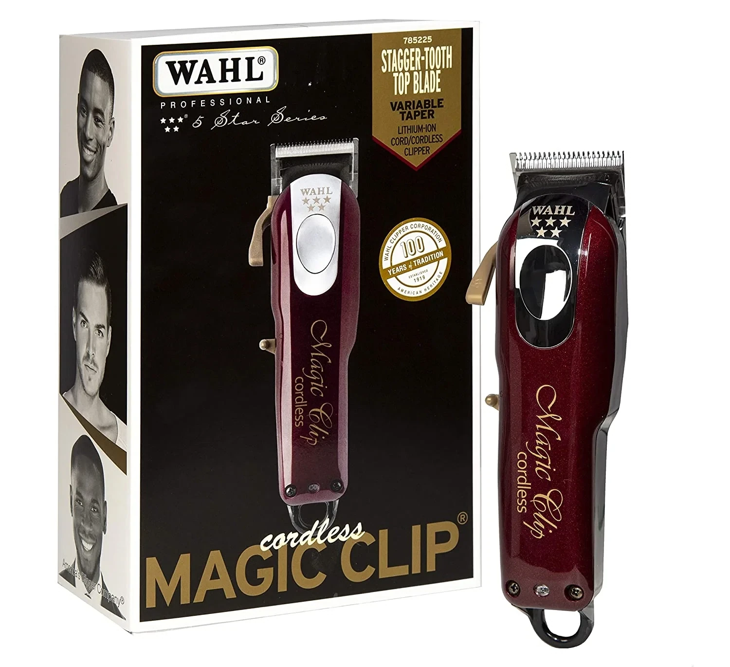 WAHL MAGIC CLIP PROFESSIONNEL TONDEUSE RECHARGEABLE