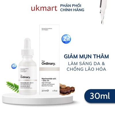 THÉ ORDINARY SERUM NIACINAMIDE 10% + ZINC 1%