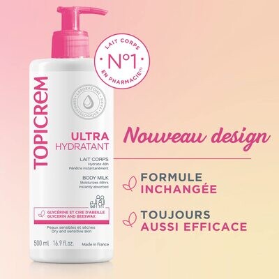 TOPICREAM LAIT ULTRA HYDRATANT