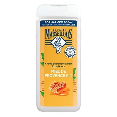 LE PETIT MARSEILLAIS  CRÈME DE BAIN AU MIEL NATUREL BIO
