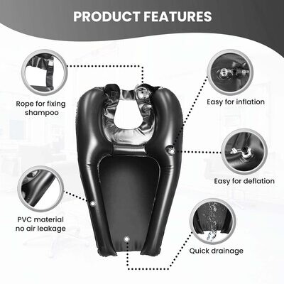 LAVE TÊTE PLASTIQUE GONFLABLE