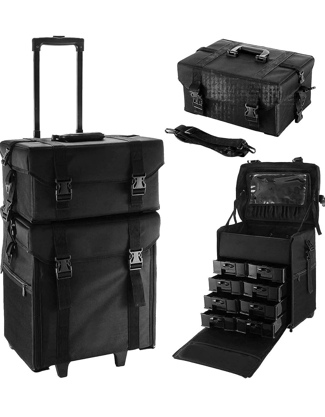 CHARIOT DE MAQUILLAGE 2 EN 1 CLASSIQUE