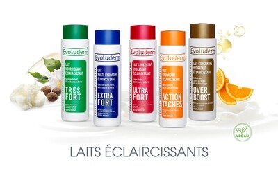 EVOLUDERM LAIT ÉCLAIRCISSANT ACTION TACHES
