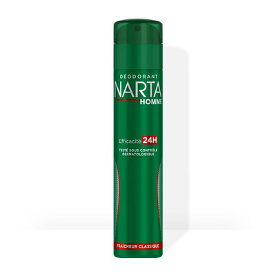 NARTA DEODORANT HOMME EFFECACITÈ 24H