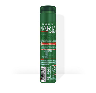 NARTA DEODORANT HOMME EFFECACITÈ 24H