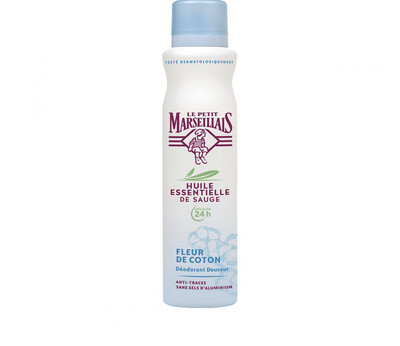 LE PETIT MARSEILLAIS HUILE ESSENTIELLE FLEUR DE COTON DÉODORANT